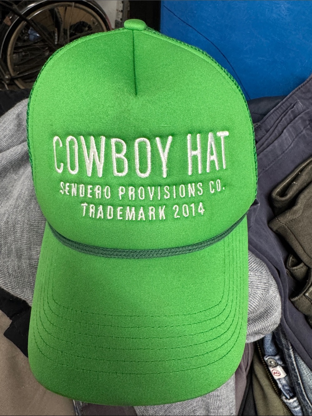 Green Sendero Provisions "Cowboy Hat" Baseball Cap